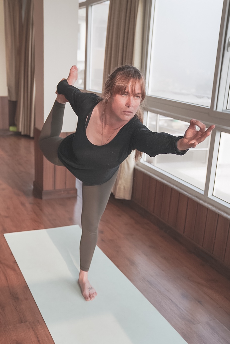 Yoga while travelling