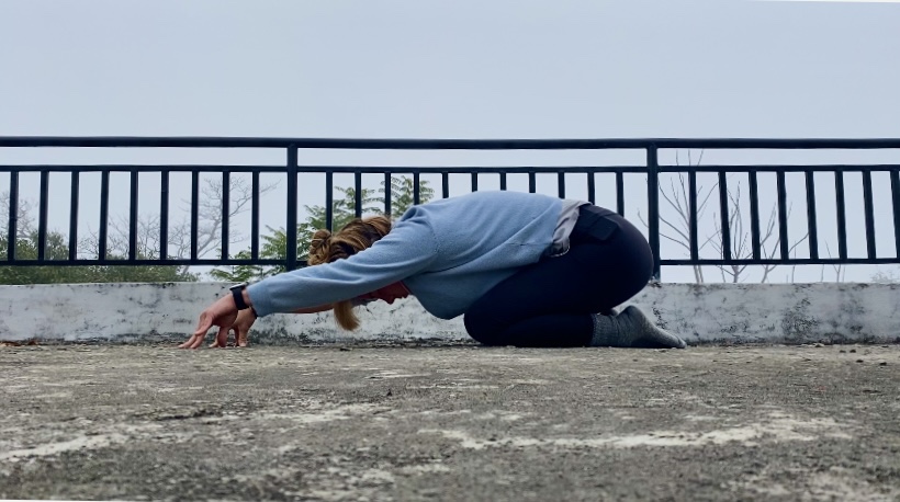 Yoga while travelling